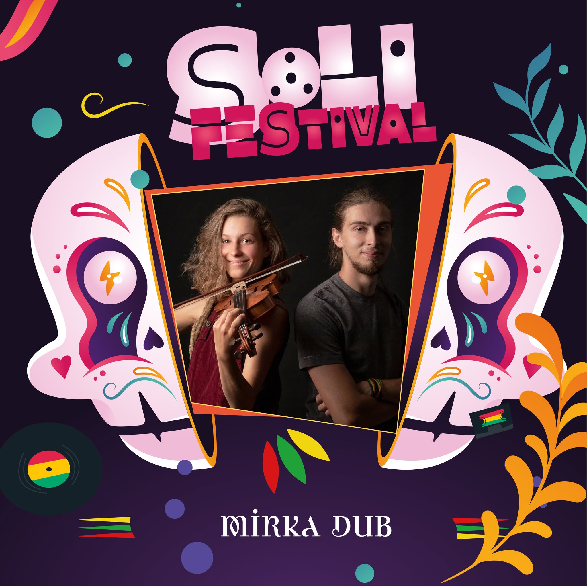 MirkaDub MirkaDub 2026-08-29  Mirkadub est un duo de suricates qui de par leurs mélodies venu de divers horizons et leurs effets analogiques nous font voyager au travers des sounds systems et leurs basses profondes.

Leur but ? La recherche de l’équilibre parfait entre le dub digital de Florent et les influences de reggae/Dub roots de Julie. Afin de trouver celui-ci, ils ont créé un live mêlant des mélodies de violon et de mélodica qui ont fait la signature de ce duo. Mirkadub a su marquer les esprits lors de divers concerts durant l’année 2022 qui s’est conclue par la sortie du morceau « Autumn Leaf trip » en clip vidéo cet automne.  

Accompagné par le label LACAZ, domicilié à la Pépinière de Mai à Clermont-ferrand, Mirkadub est actuellement en composition de leur premier EP qui est prévu au printemps 2023. Cet EP promet un renouveau et une énergie qu’ils ont hâte de vous faire partager sur scène.