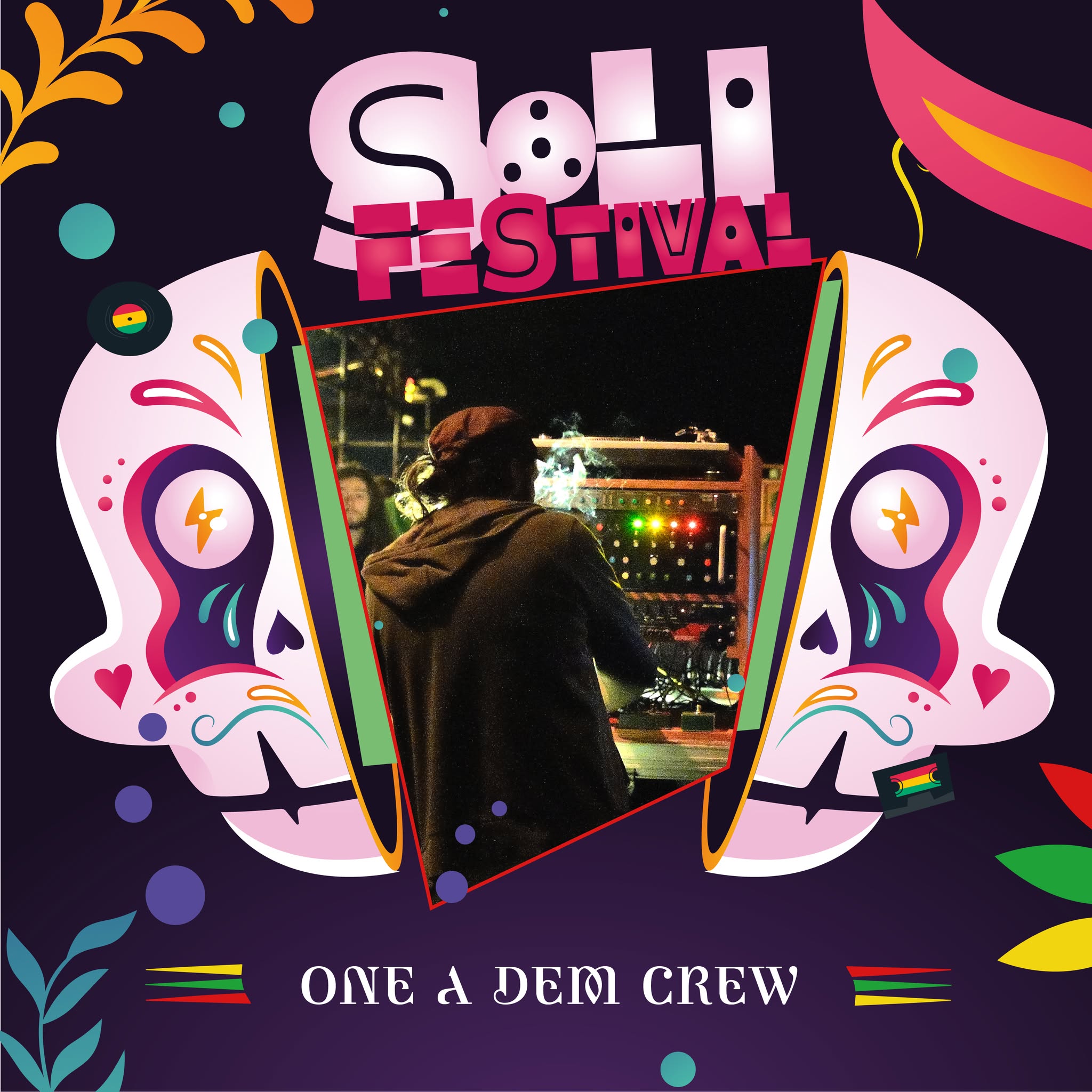 One-A-Dem-Sound-System One A Dem Sound System 2026-08-28,2026-08-29  One A Dem est un Sound System et un label qui défend les couleurs du Reggae Music Roots & Culture. Actif depuis plus de 15 ans en Dub-Sèvres (Nouvelle-Aquitaine) sous différentes formation, One A Dem c’est l’association de 3 activistes.

- Iyah Flix (aka Roaring Echo) : dubmaker, sélecteur, toaster.
- Tom Mac Mailloche : sélecteur, animateur radio, producteur et promoteur.
- King Vibration : propriétaire du sound.

Ils seront accompagnés d'une bonne partie de leurs Stack pour sonoriser la scène Sound System, côté Géode, cette année !