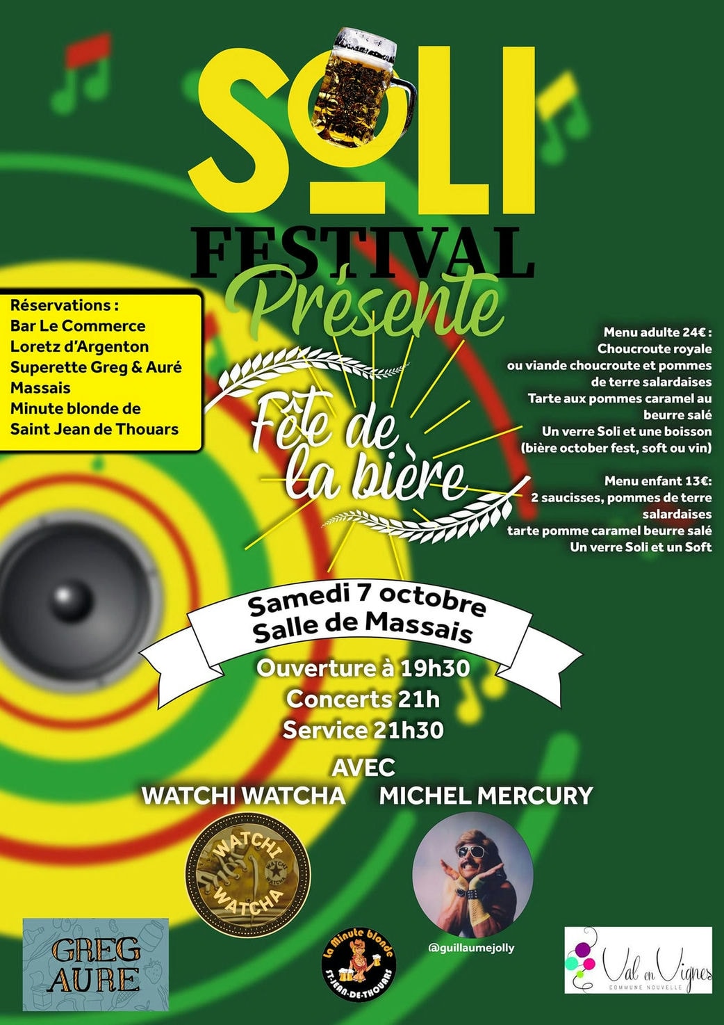 Solifestival présente - Festival de la Bière - Massais
